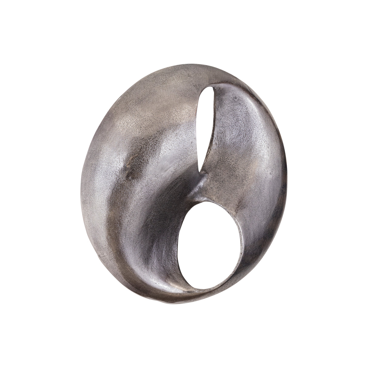 Cast aluminum wall panel in nickel look with a round shape, S – Deuie | PTMD