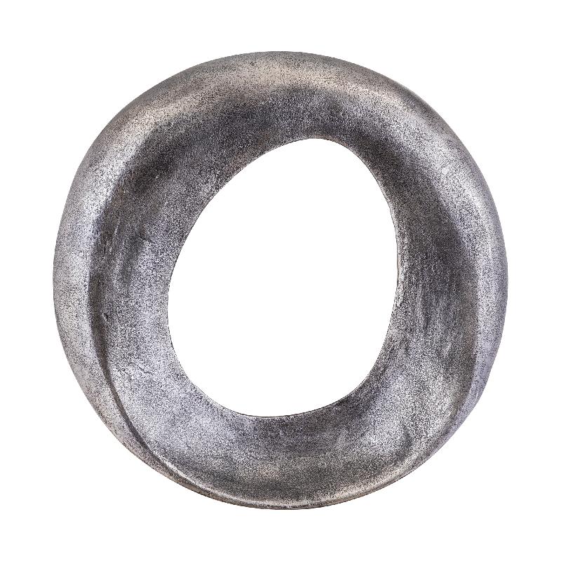 Wall Panel – Open Round Design, Cast Aluminum Metal, Modern Look, L – Daweson | PTMD