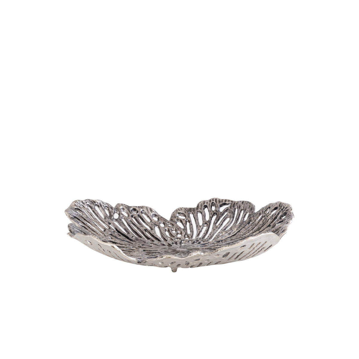 Wanddeko – Blumen Design, Aluminiumguss Metall, Organische Form, M – Ryhann | PTMD