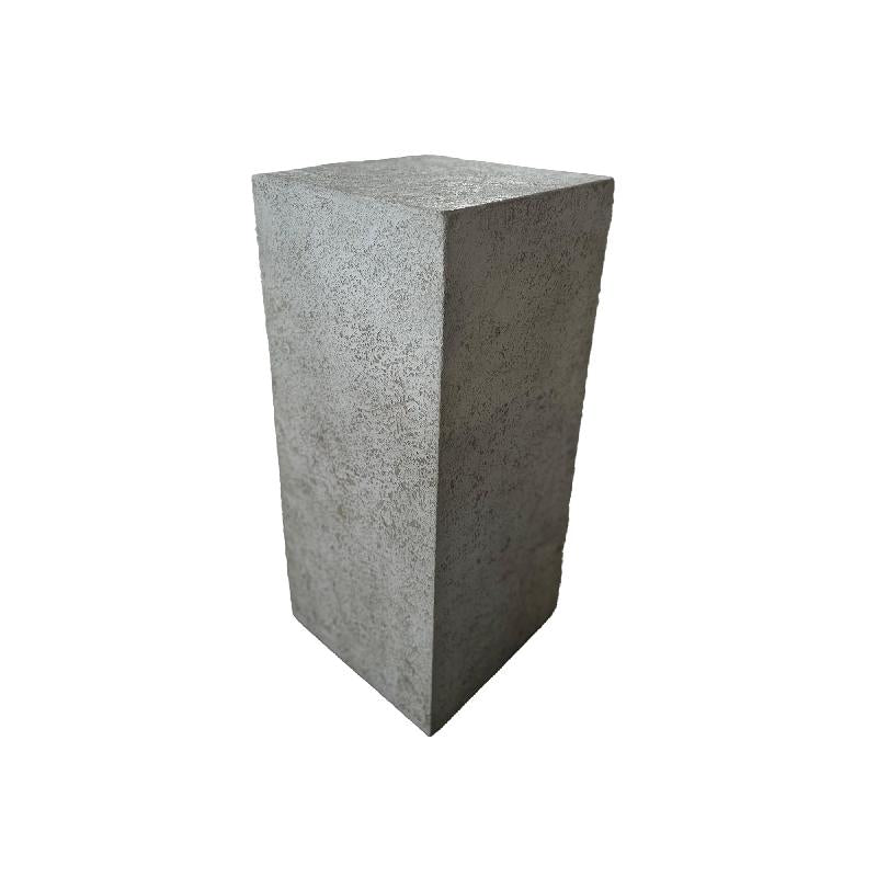 Pillar - fiberglass-reinforced concrete, square, white, handmade – Laina | PTMD