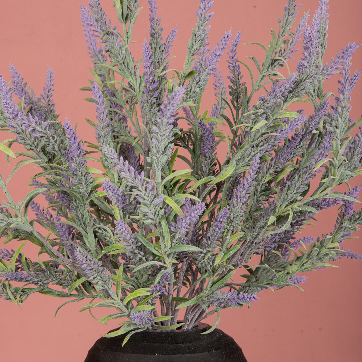 Kunstpflanze - Violetter Lavendel Spray, Kunststoff, Handgefertigt | PTMD