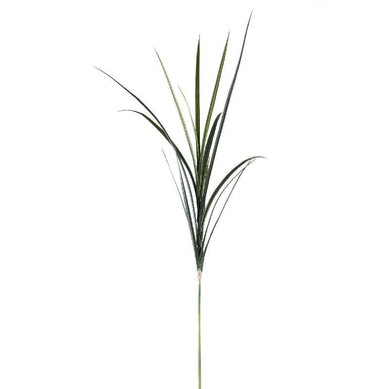 Artificial Plant - Green Grass Spray, Plastic, Handmade | PTMD
