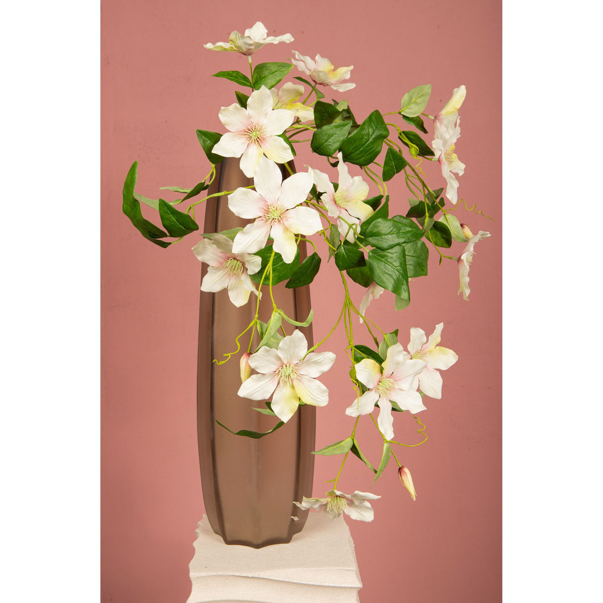 Gartenblume – Lila Glockenblumen-Spray, Stoff, Kunststoff, Handgefertigt | PTMD