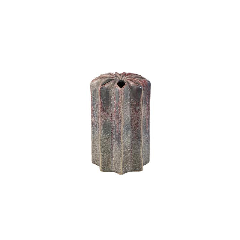 Vase – Purple Surface, Round Shape, Ceramic Material, S – Marte | PTMD