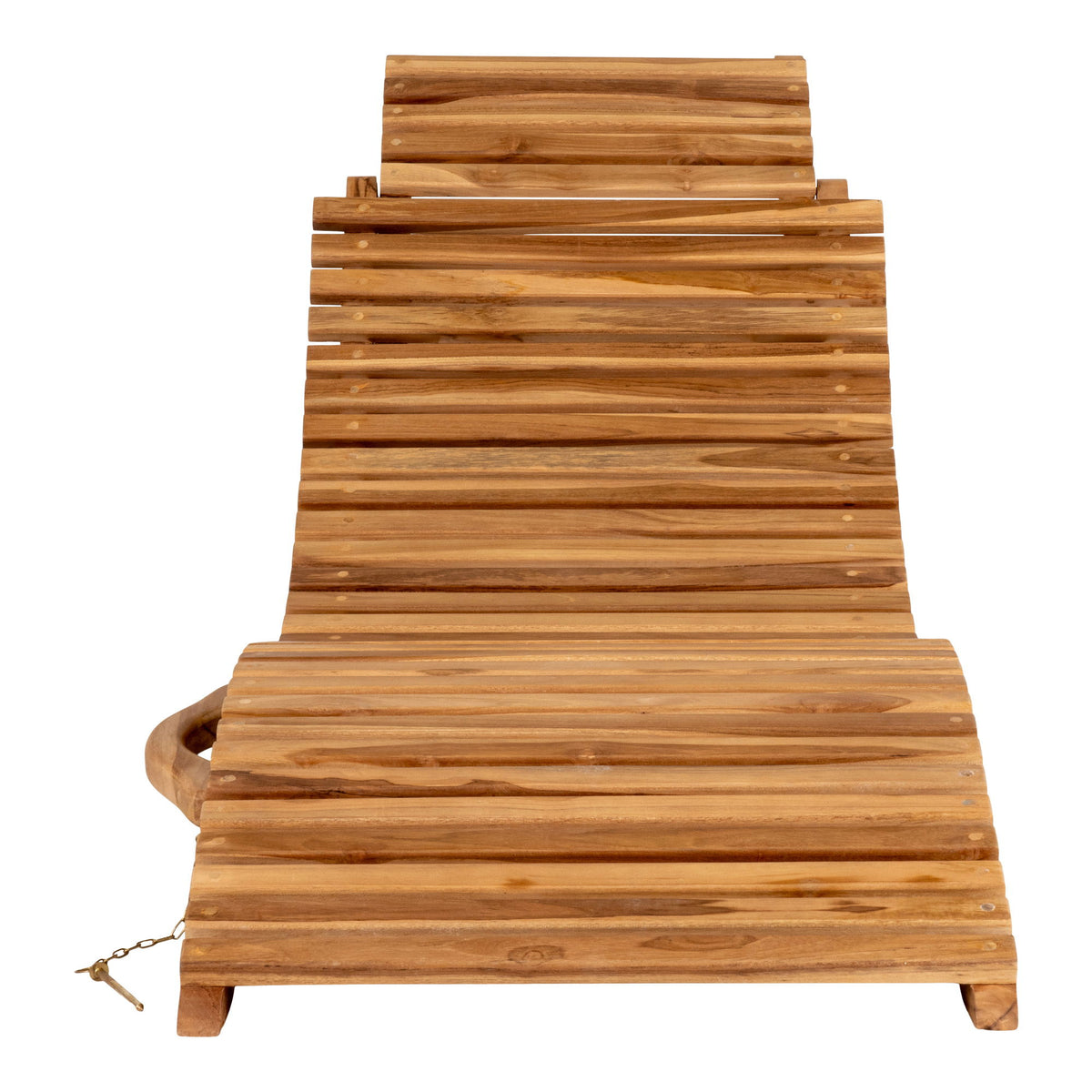 Sonnenliege – Teakholz, Naturfinish, 25 cm - Arrieta | House Nordic
