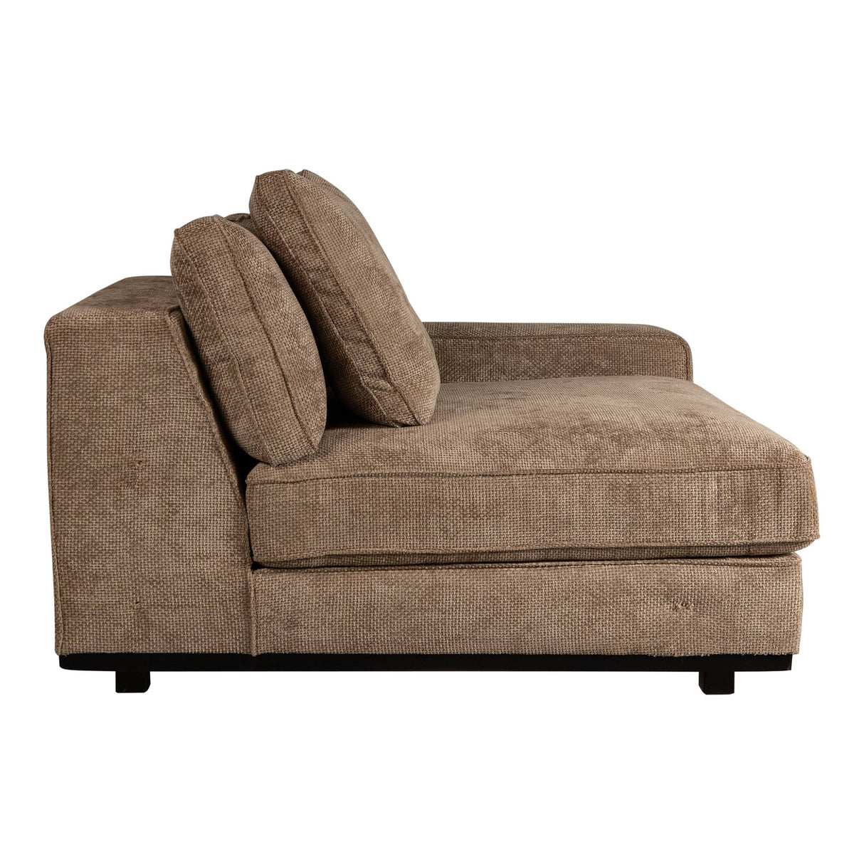 Sofa – Gepolsterte Sitzfläche, Stoffbezug Auswahl, Rechte Armlehne – New Block | PTMD