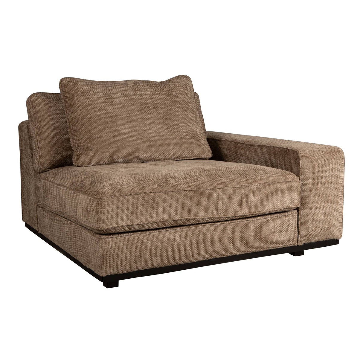 Sofa – Gepolsterte Sitzfläche, Stoffbezug Auswahl, Rechte Armlehne – New Block | PTMD