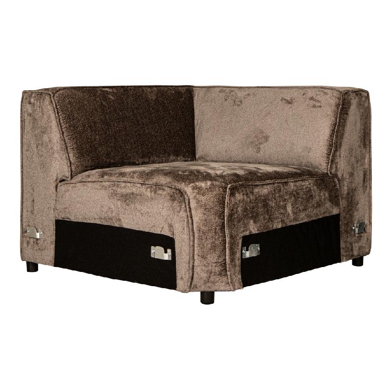 Corner sofa - fabric upholstery, corner design, modular element - Trapani | PTMD