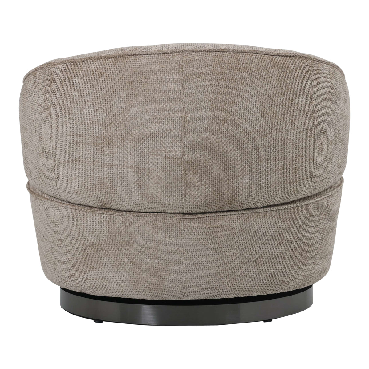 Armchair – Eden Fabric Upholstery, Beige Surface, Padded Seat – Filou | PTMD