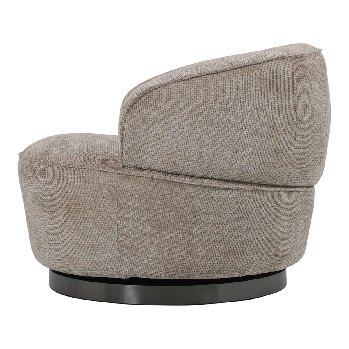Armchair – Eden Fabric Upholstery, Beige Surface, Padded Seat – Filou | PTMD