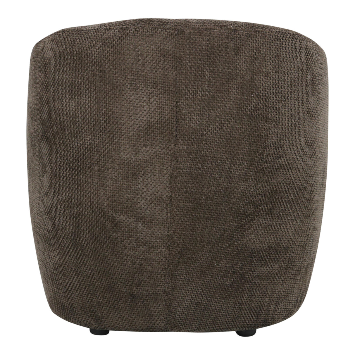 Armchair – Eden Fabric Upholstery, Brown Finish, Upholstered Seat – Grasa | PTMD