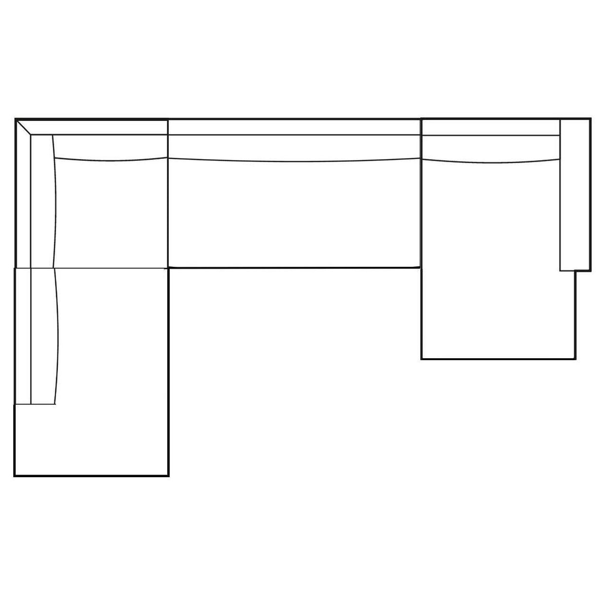 Corner Sofa – Corner Element Design, Fabric Cover, Left-Hand Version – Palermo | PTMD