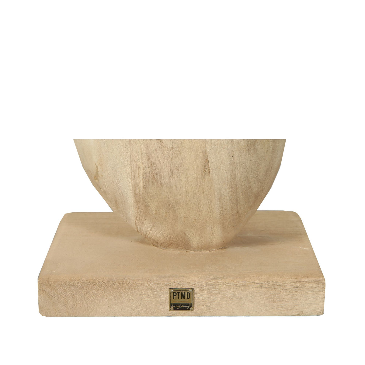 Statue – Kreis Design, Organische Form, Mangoholz Material, Natur, M – Kodey | PTMD