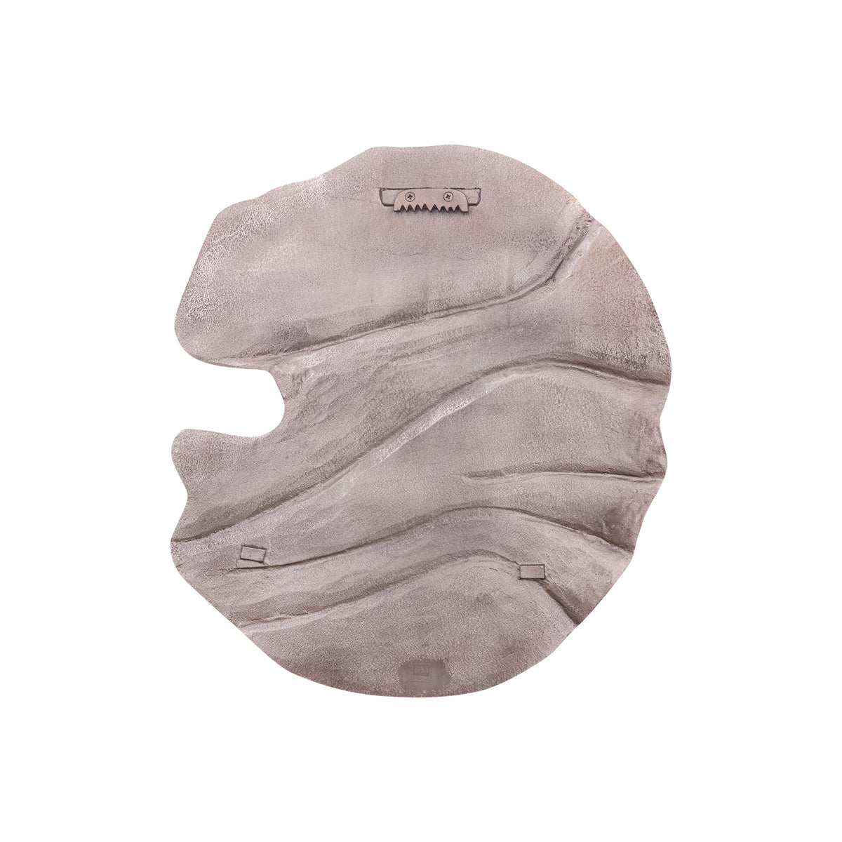 Wandpanel – Wellenstruktur Design, Quadratische Form, MDF Material, Bronze , S – Samraj | PTMD