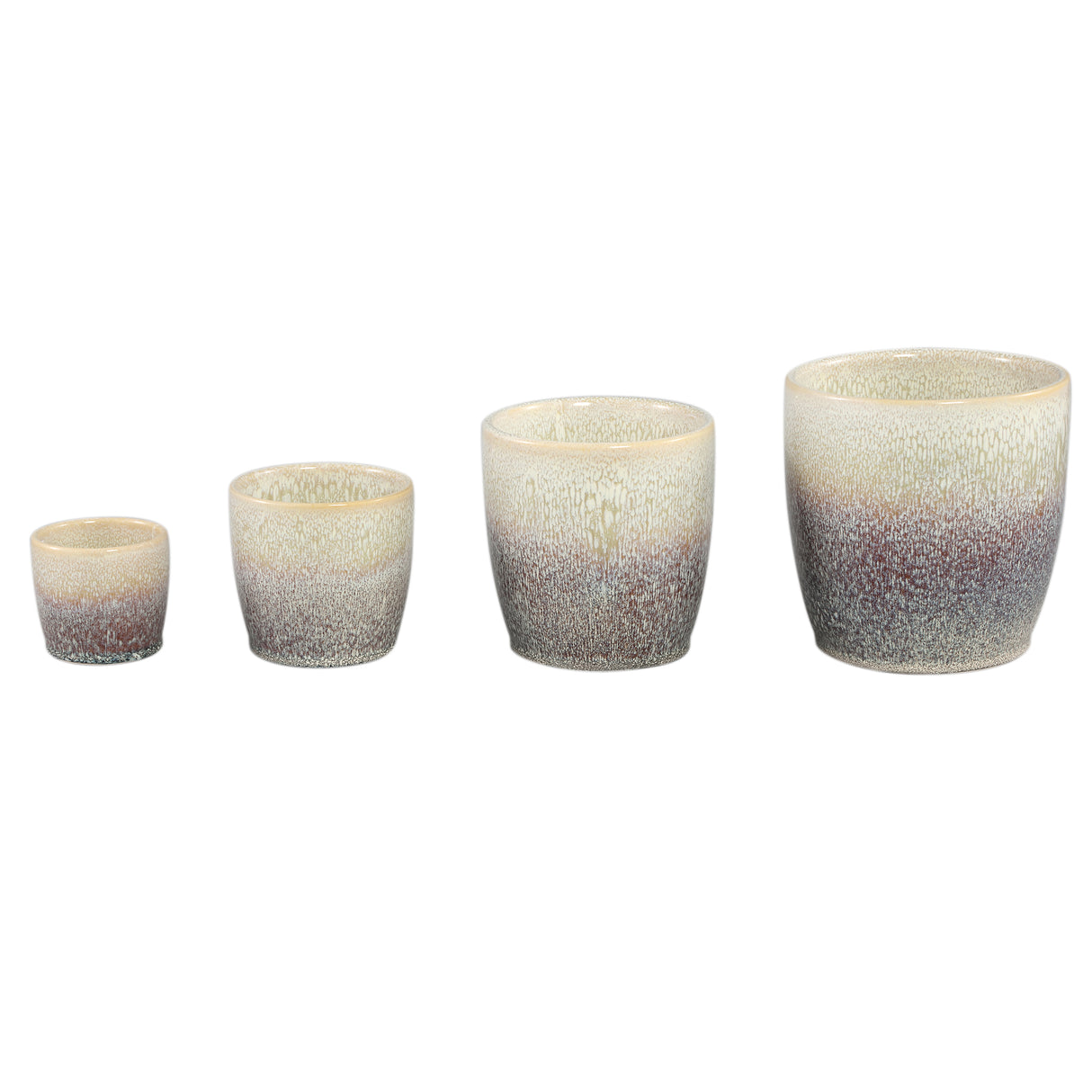 Topf – Glasur Finish, Keramik Material, Modernes Design, Braun, L - Braxton | PTMD