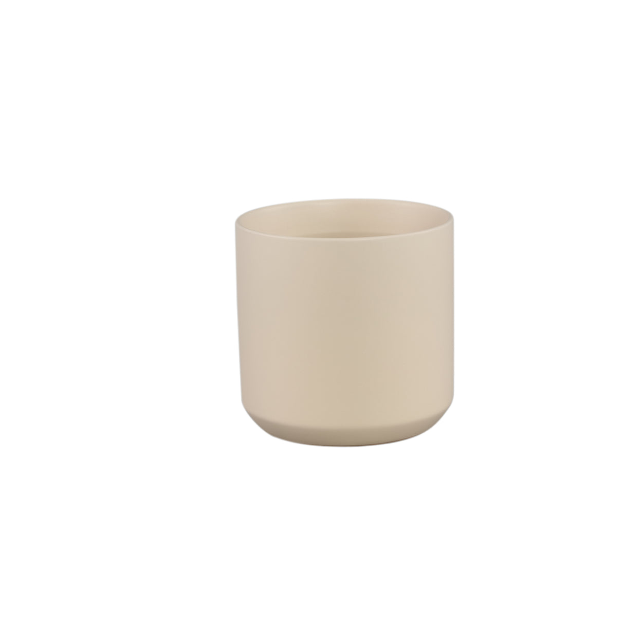 Blumentopf – Creme Oberfläche, Runde Form, Keramik Material, M – Fatima | PTMD