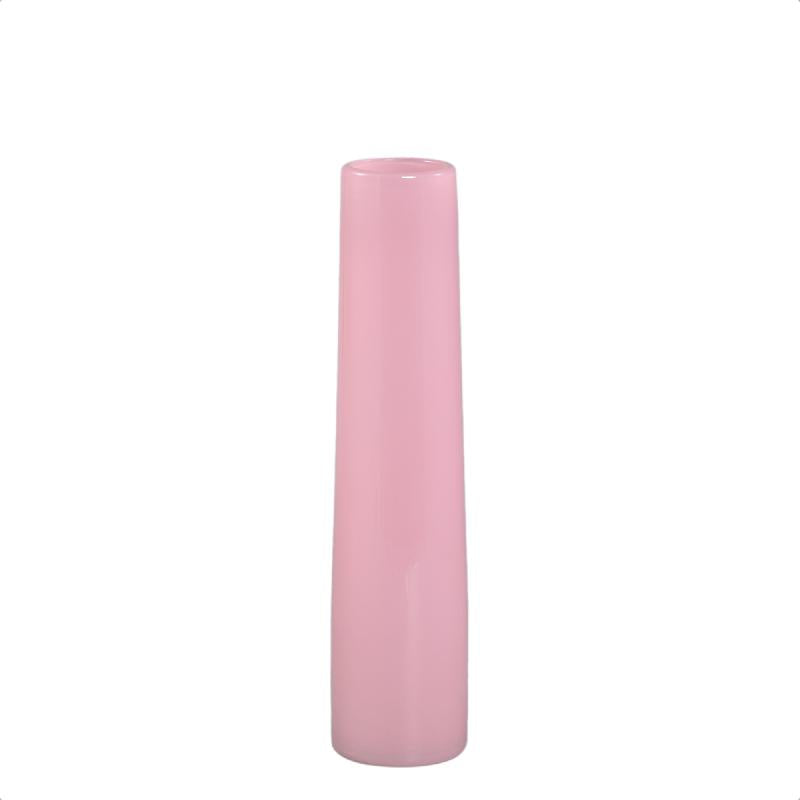 Vase – Light Pink Glass, Round Shape, Small, M – Saelah | PTMD