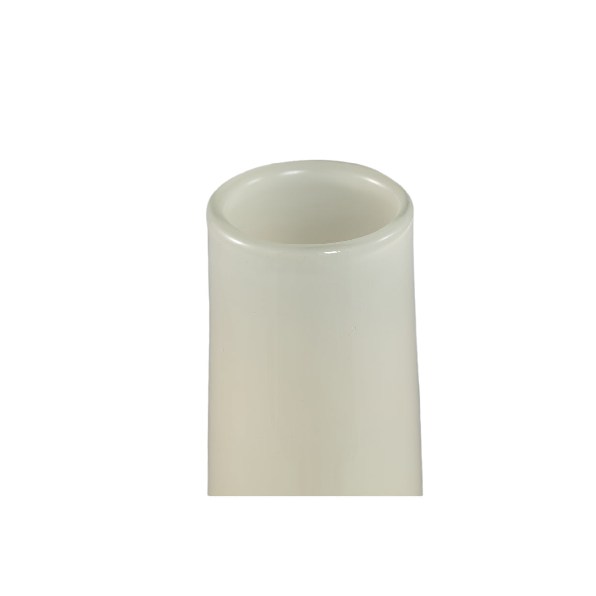 Vase – Cream-colored Glass, Round Shape, Small, M – Saelah | PTMD