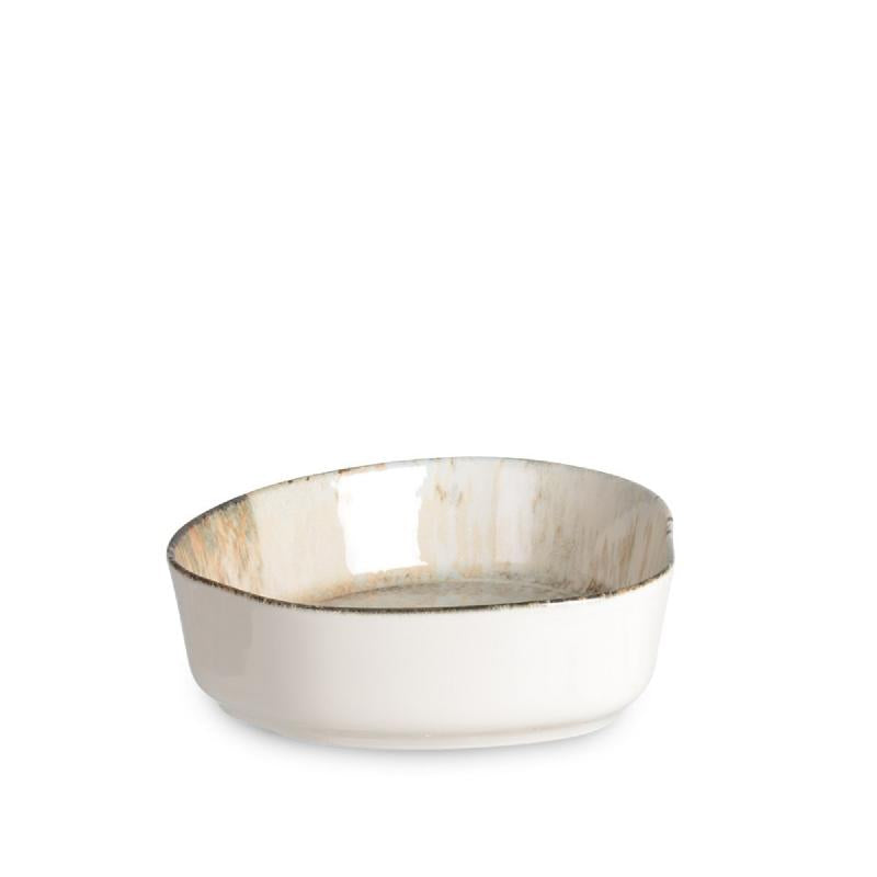 Bowl - Porcelain, organic shape, cream-colored, smooth glaze, timeless – Piatti | PTMD