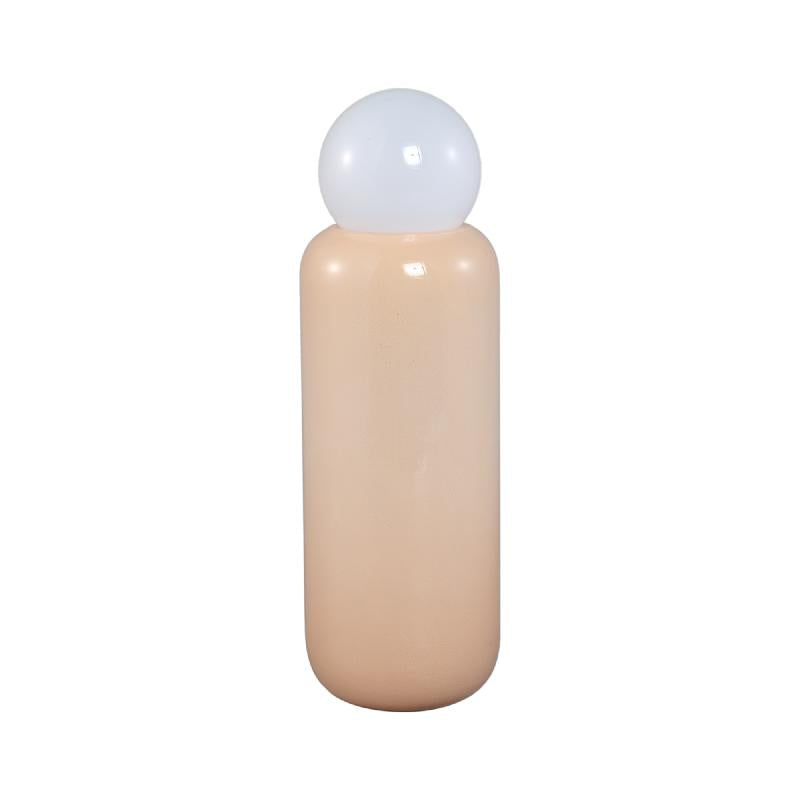 LED Light - Glass Design, Rechargeable Function, Beige Colour - Garine | PTMD