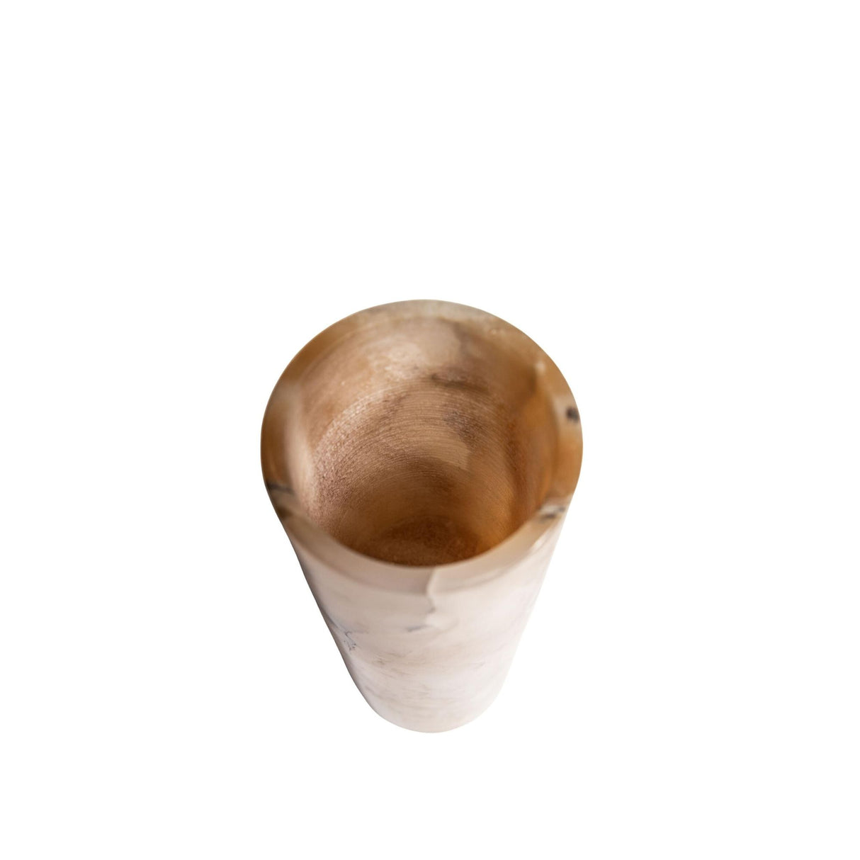 Vase – Onyx Lapis, Runde Form, Elegantes Design, Natur, Niedrig – Aylan | PTMD