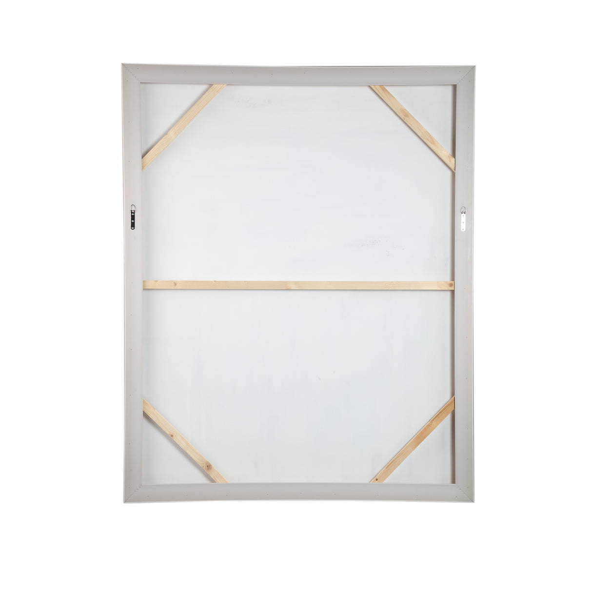 Wandpaneel – Abstraktes Design, Rechteckige Form, Leinwand Material, Beige, B – Olger | PTMD