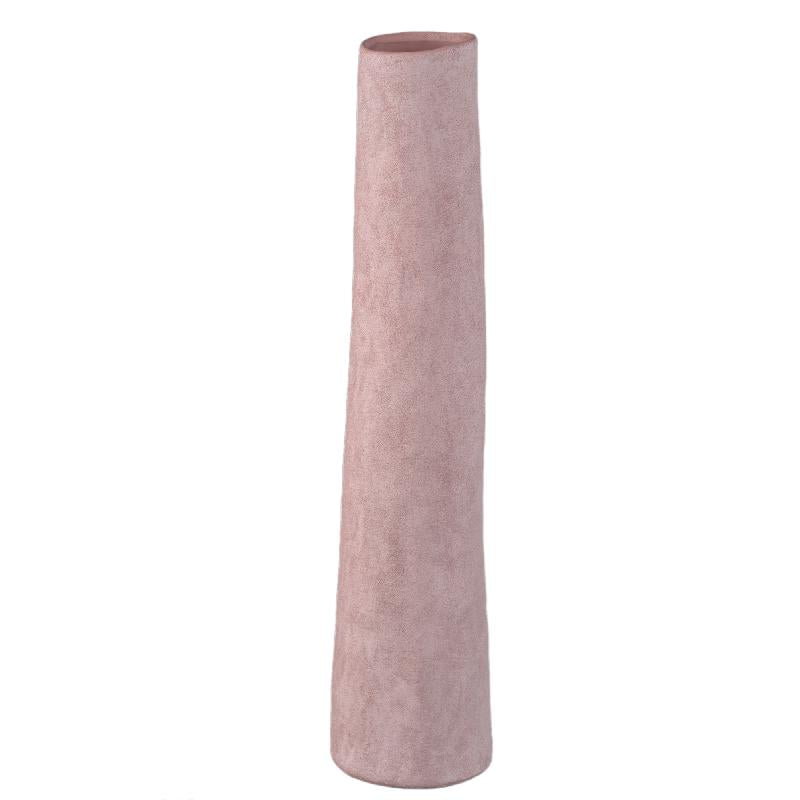 Vase – Straight Shape, Pink Color, Ceramic Material, XL – Ardala | PTMD