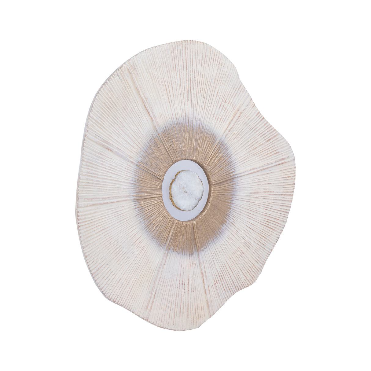 Wandpaneel – Stein Design, Aluminium Material, Beige, S – Rella | PTMD