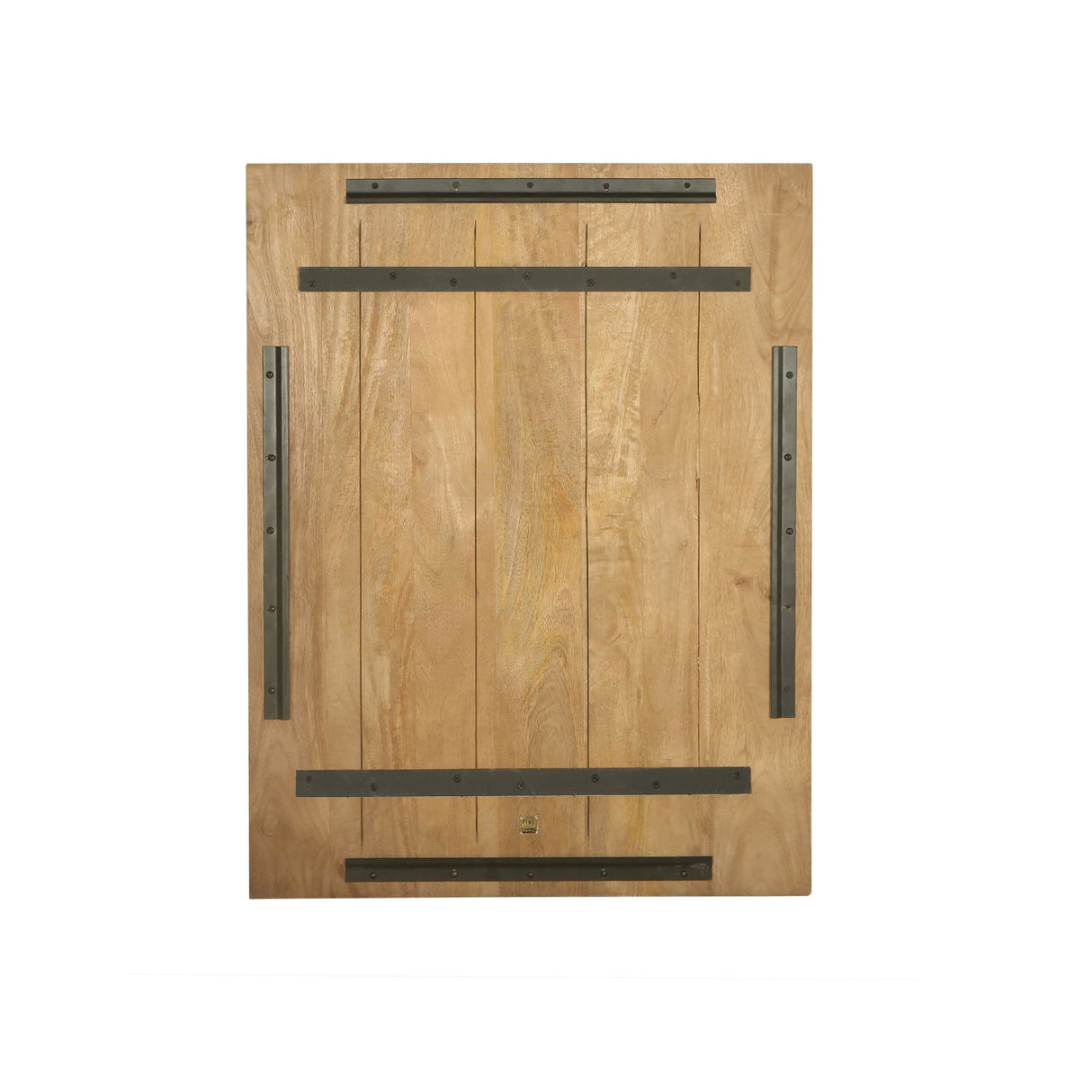 Wandpaneel – Natürliches Design, Rechteckige Form, Mangoholz Material, Natur, S – Mattin | PTMD