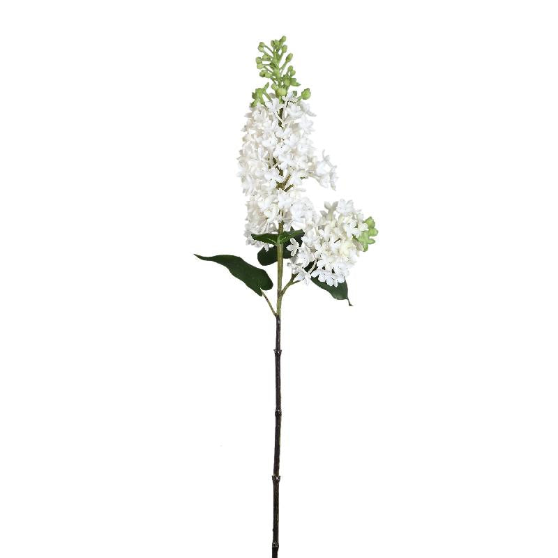 Garden flower - White Lilac Spray, Plastic | PTMD