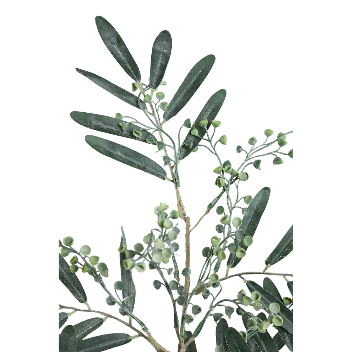 Blätterpflanze – Dunkelgrüner Eukalyptus-Spray mit Samen aus Kunststoff | PTMD