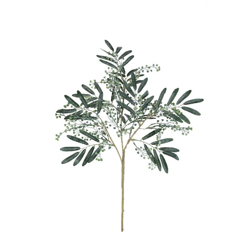 Blätterpflanze – Dunkelgrüner Eukalyptus-Spray mit Samen aus Kunststoff | PTMD