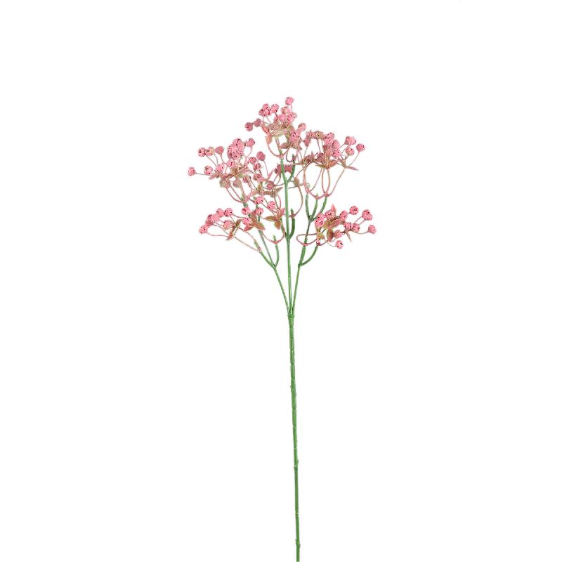 Artificial Branch – Pink Gypsophila Spray Plastic | PTMD