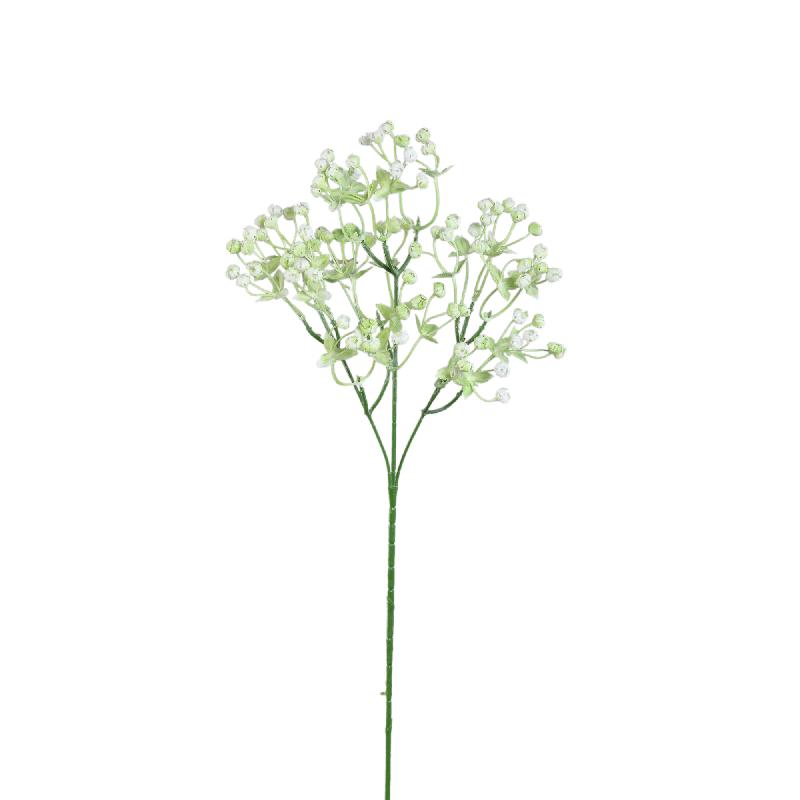 Artificial Branch – White Gypsophila Plastic Spray | PTMD