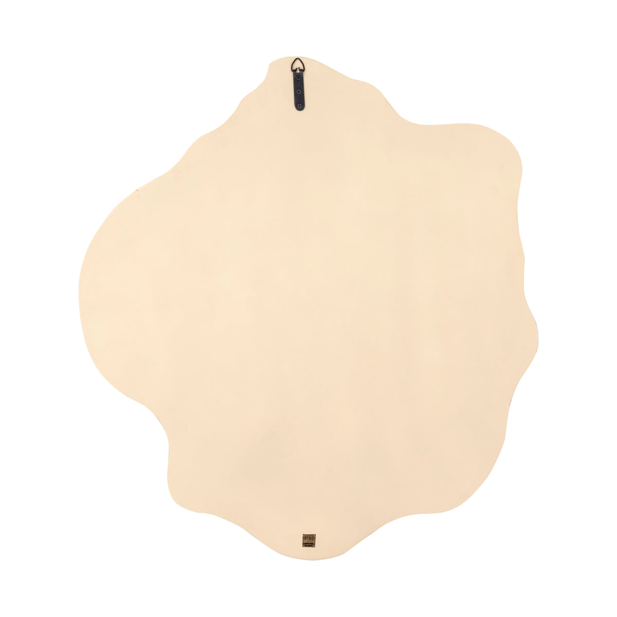 Wall Panel – Wavy Organic Design, MDF Construction, Beige Tone, Structured Surface, L – Abbie | PTMD