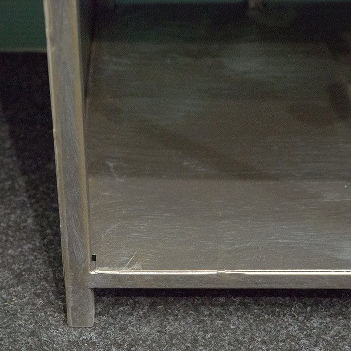 Bücherregal – Metall Material, Antikfinish Oberfläche, Offene Fächer - Level | Gilde