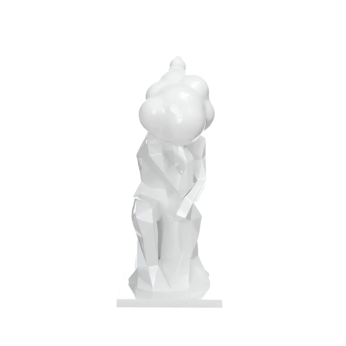 Skulptur Abstraktes Design Porzellan - Optik Handgefertigt – Modell Kenya 110 | Kayoom - Esszett Luxury | Stilvolles Wohnen mit Charakter