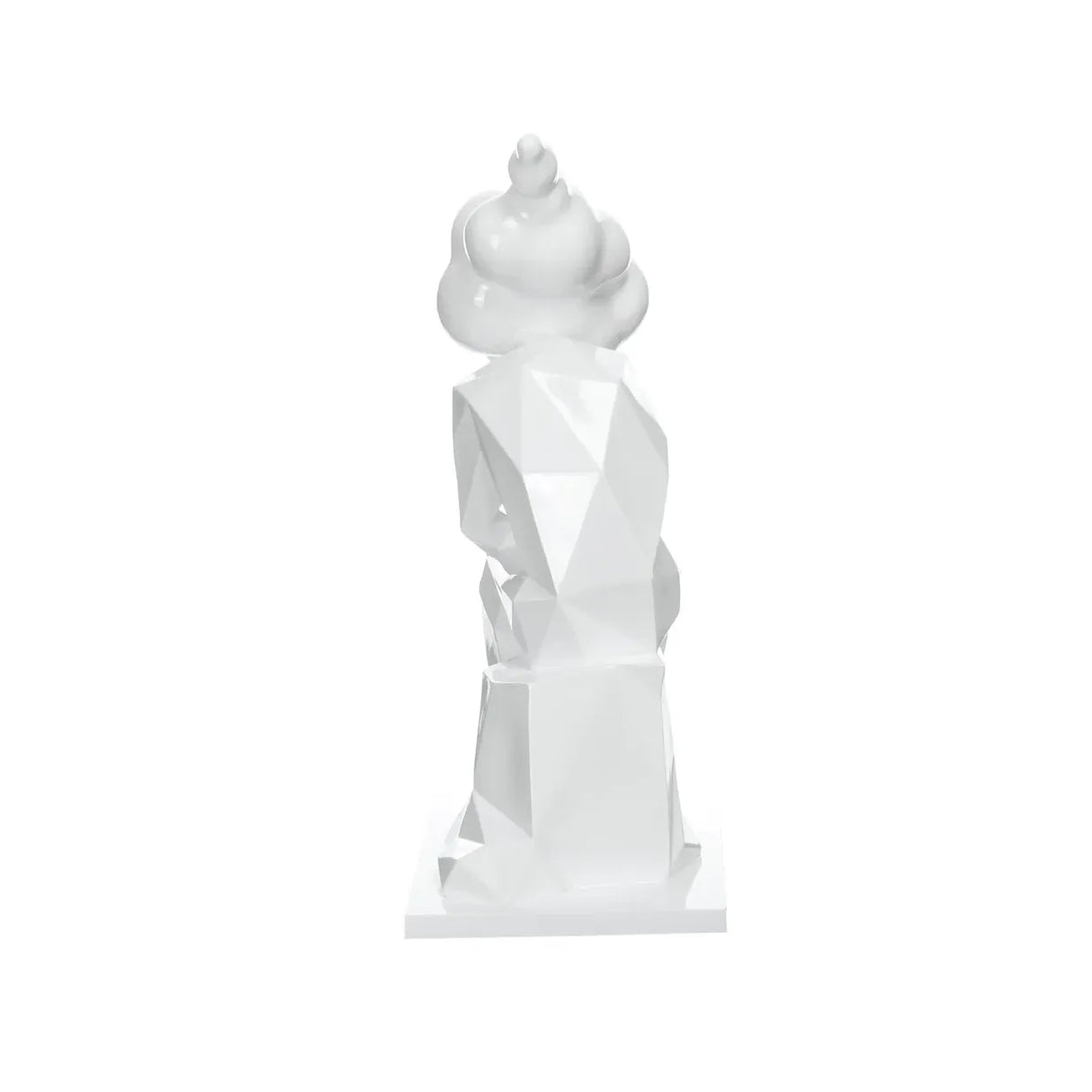 Skulptur Abstraktes Design Porzellan - Optik Handgefertigt – Modell Kenya 110 | Kayoom - Esszett Luxury | Stilvolles Wohnen mit Charakter