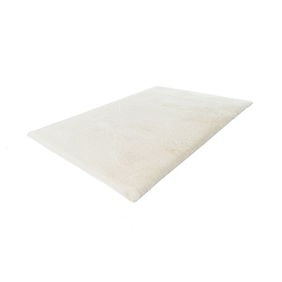 Badematte – Weiches Garn, Flauschige Oberfläche, Weißer Farbton, 65 x 100 cm - Rabbit 625 | Kayoom