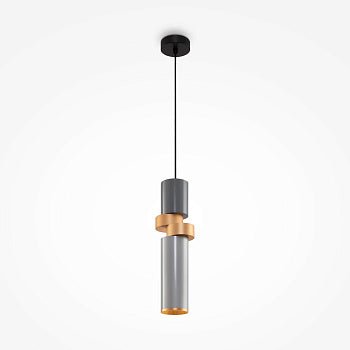 Pendelleuchte Chrom - Metall, Satiniertes Glas & LED‑Akzent – Palette | Maytoni - Esszett Luxury | Stilvolles Wohnen mit Charakter
