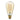 7W SLIM Rustika Filament gold E27 640lm 2500K von Sigor - Esszett Luxury | Stilvolles Wohnen mit Charakter