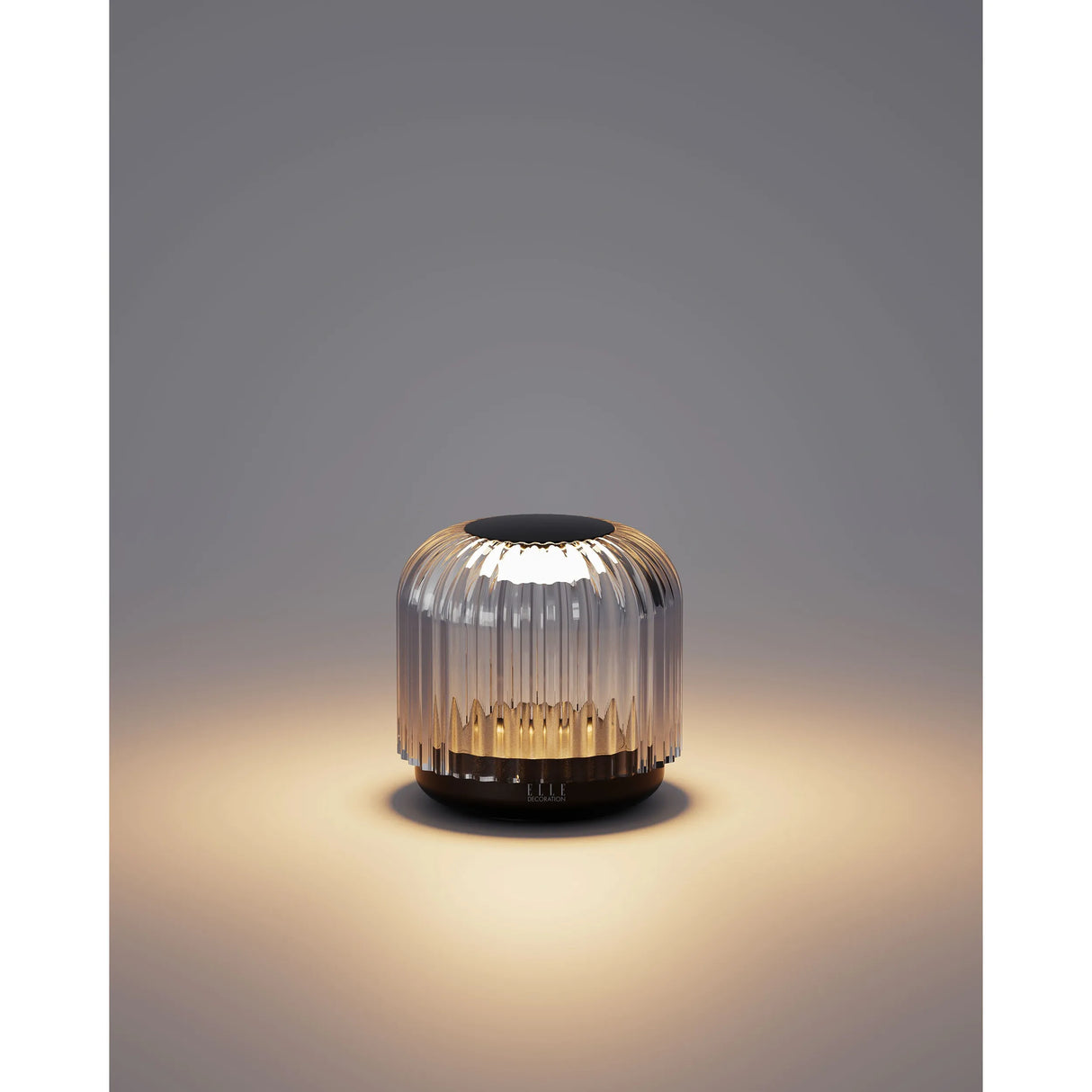 Tischleuchte – Kabelloses Design, Kristallglas Optik, Stufenlos Dimmbar - Grenelle | ELLE Decoration