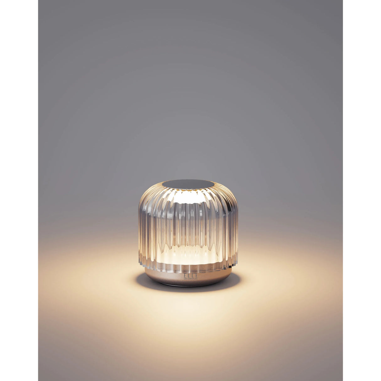 Tischleuchte – Kabelloses Design, Kristallglas Optik, Stufenlos Dimmbar - Grenelle | ELLE Decoration
