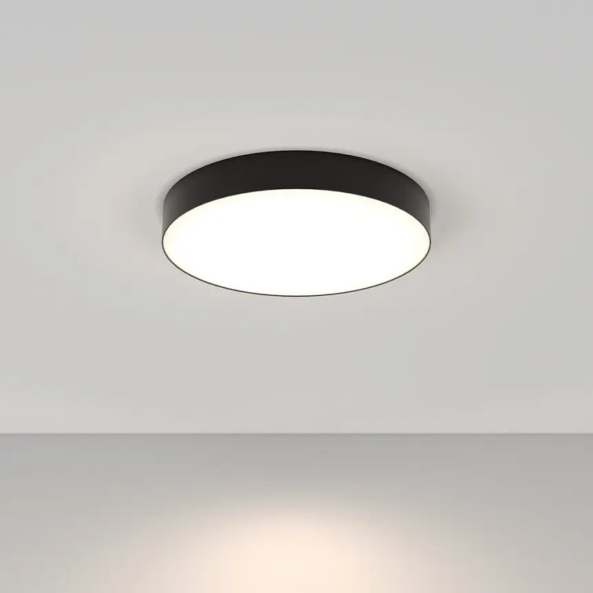 Black aluminum ceiling light with integrated 48W LED and neutral white light – Zon | Maytoni