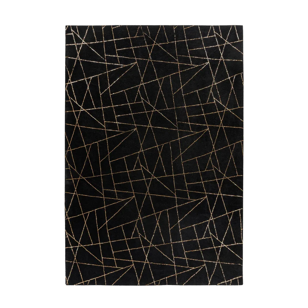 High-pile rug Polyester / Glitter print – Bijou 125 | Kayoom