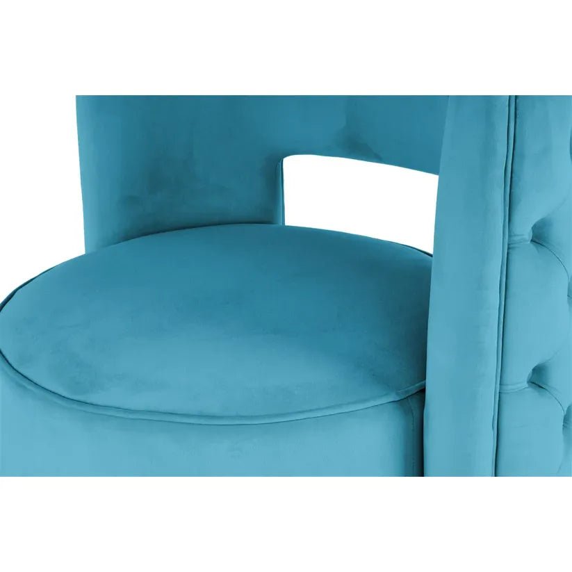 Sessel mit Samtbezug Ziersteppung & 360° - Drehfunktion – Beverly 125 | Kayoom - Esszett Luxury | Stilvolles Wohnen mit Charakter