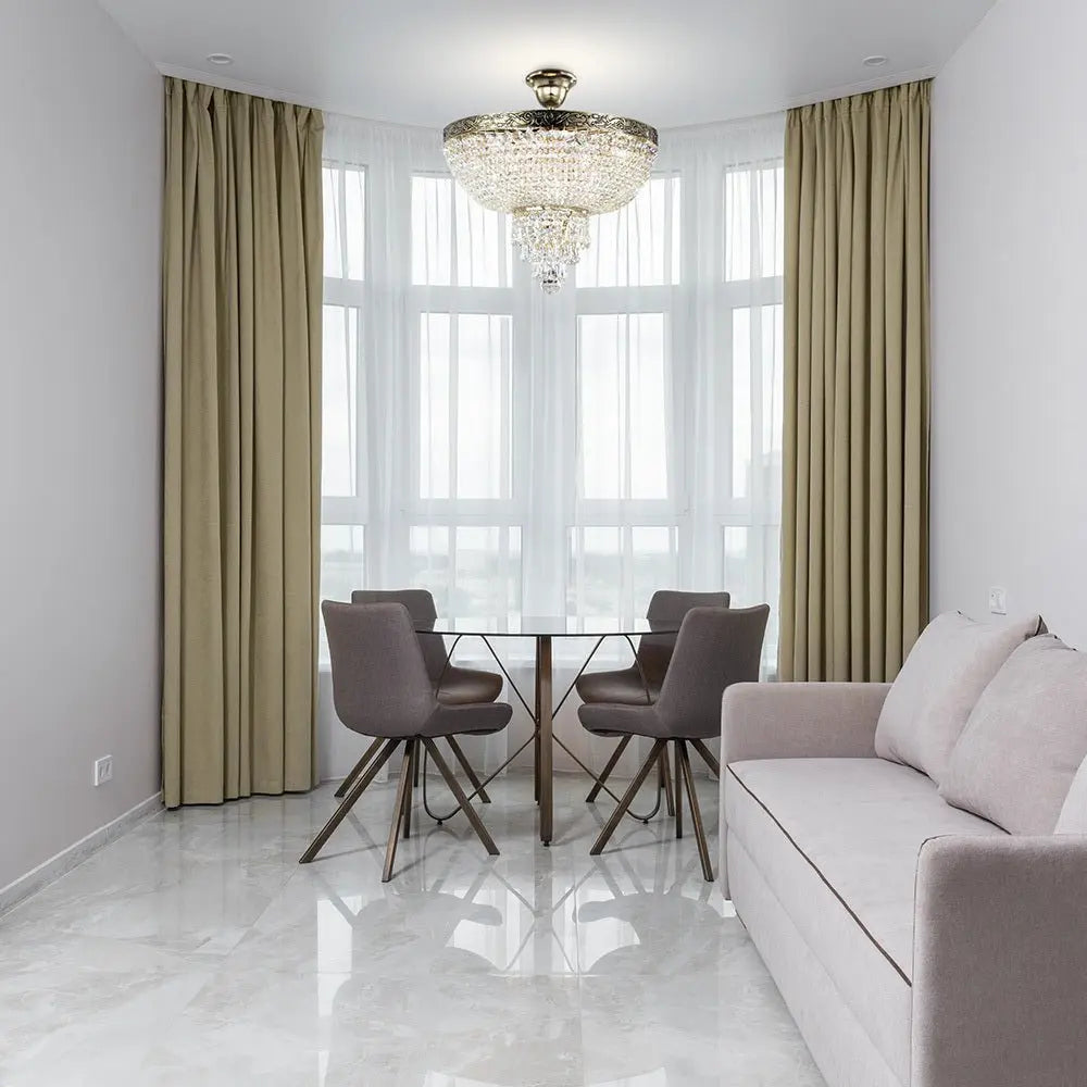 Kronleuchter – Goldfarbenes Metall, 5× E27 Fassung, 60 W Leistung, Ø40 cm - Palace | Maytoni