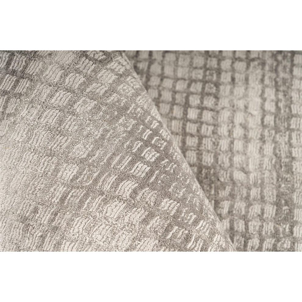 3D Effect Rug, Soft Pile & Viscose Material Taupe – Bridget 125 | Kayoom