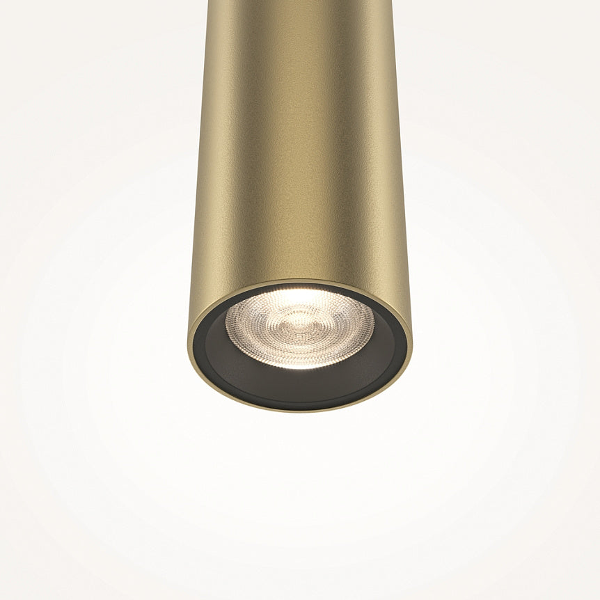 Pendelleuchte – Goldenes Aluminium, 6 W Leistung, Neutralweiß, Ø3 cm - Pro Extra | Maytoni