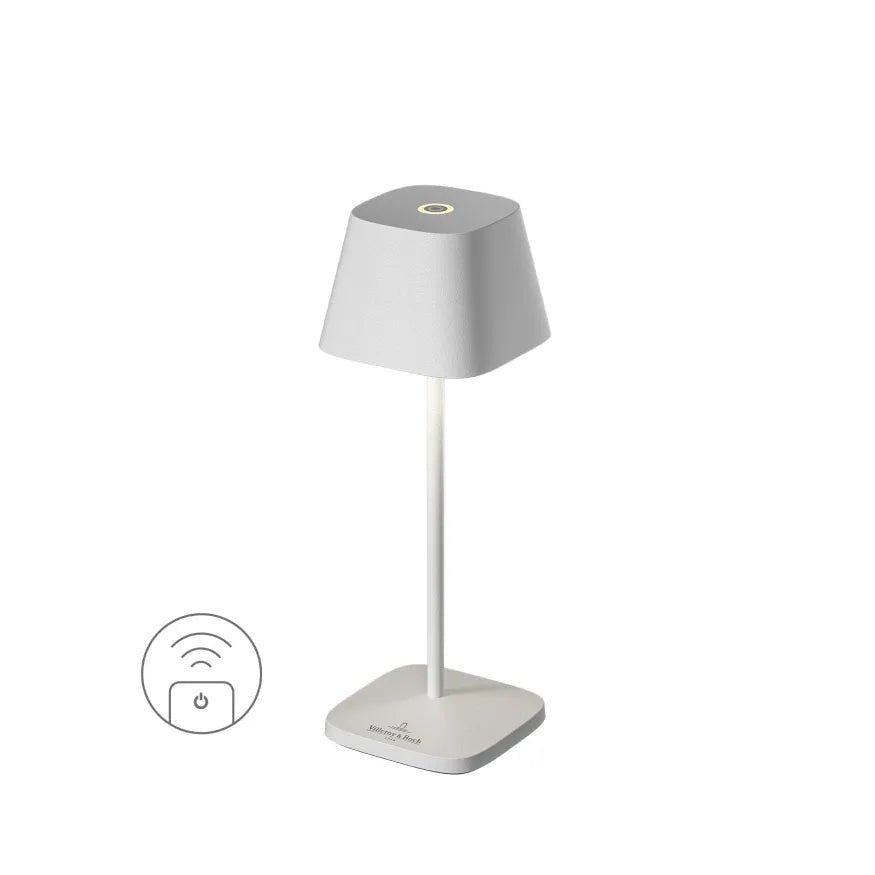 Tischleuchte Touch - Dimmer, IP65 Aluminium, Ladestation inklusive - Neapel Micro RC | Villeroy & Boch - Esszett Luxury | Stilvolles Wohnen mit Charakter